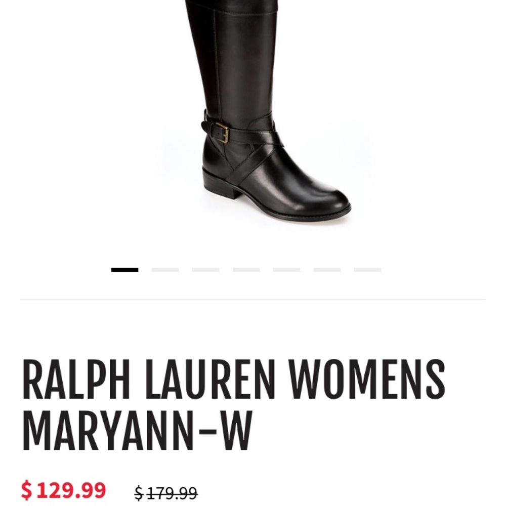 Ralph Lauren Riding Boots
